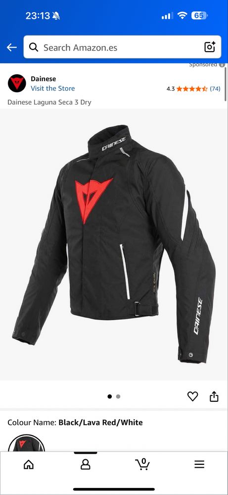 Casaco Dainese seca 3 d dry 50