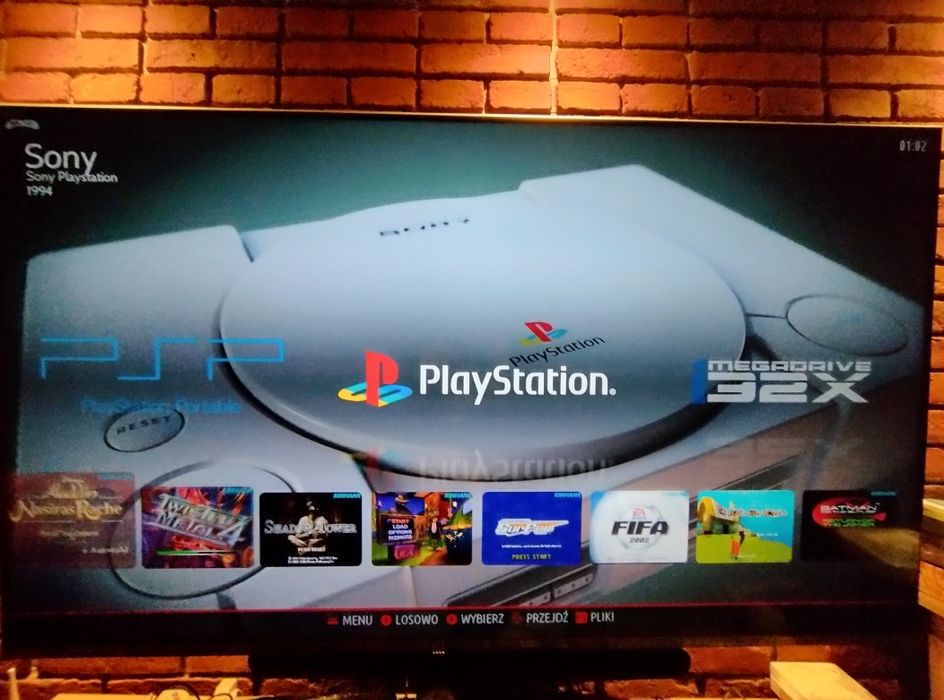 Retrostation Super Console Cube Maszynka do emulacji Amiga PSX Sega