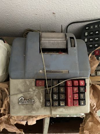 Máquina de calcular comercial elétrica vintage Addo-X
