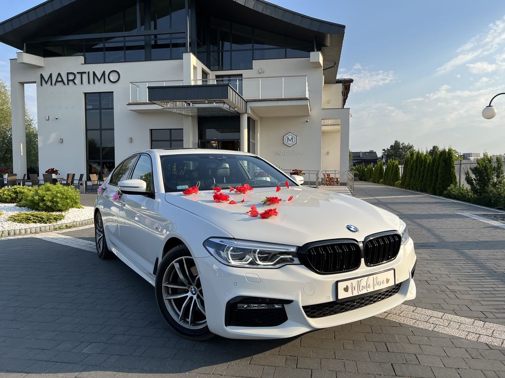 Auto do ślubu BMW 5 G30 M pakiet