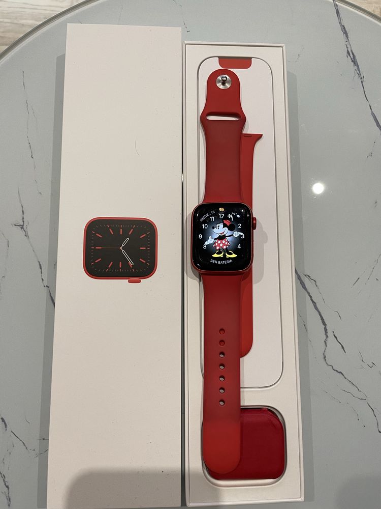 Iwatch 6 44mm czerwony