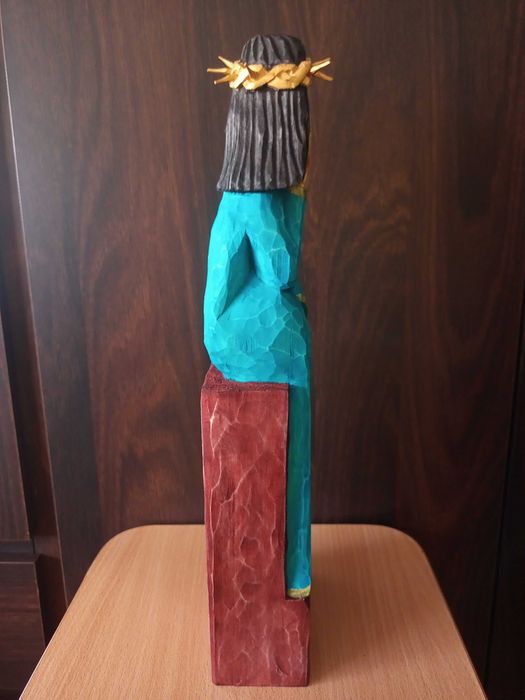 Rzeżba Jezusa frasobliwego