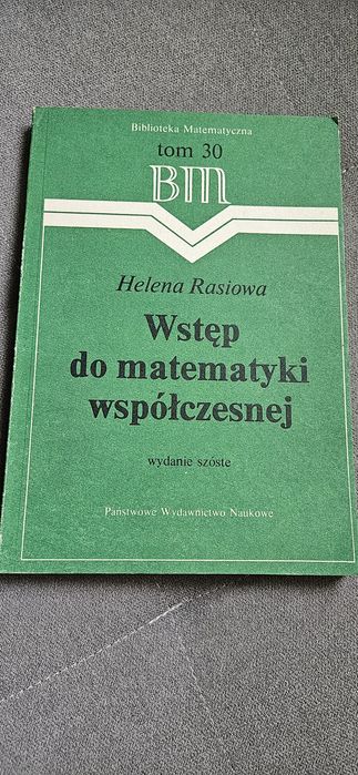 Wstęp do matematyki współczesnej