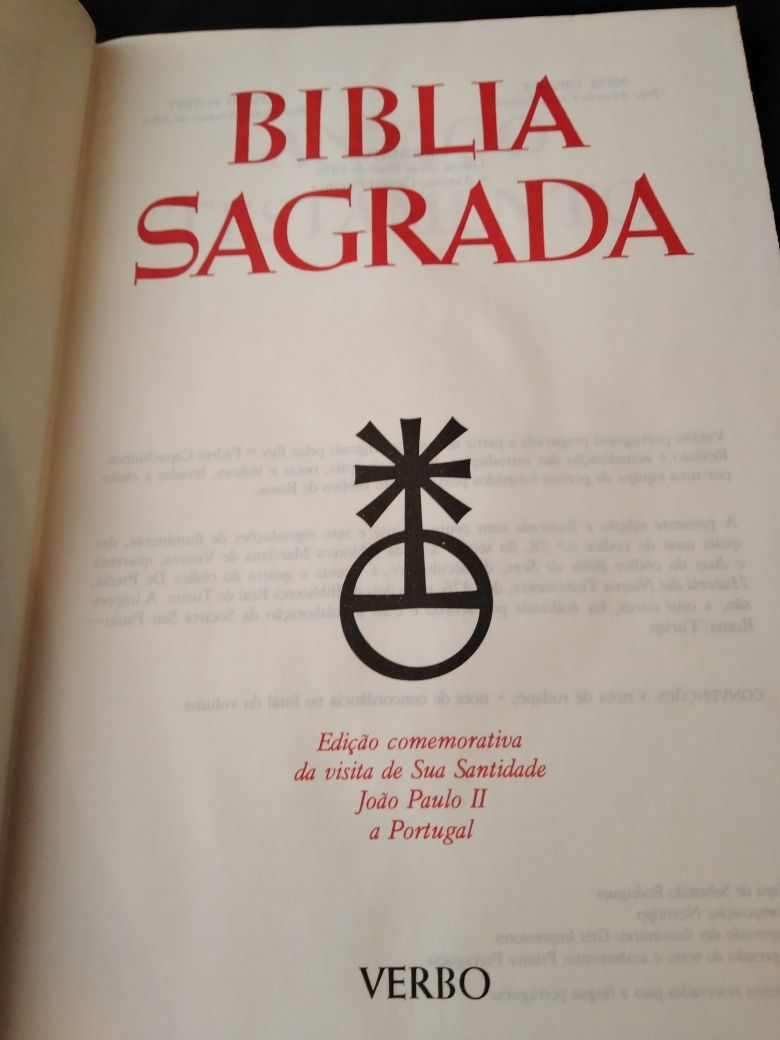 Bíblia Sagrada da Verbo Edição Especial