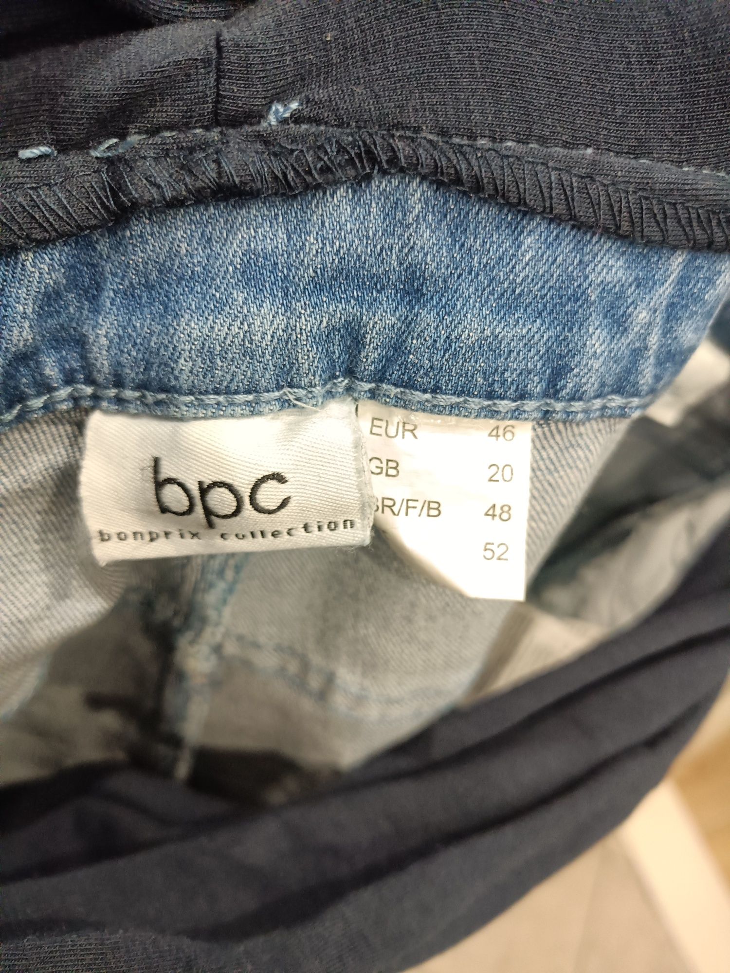 Nowe spodnie ciążowe 46 20 xxxl 3xl jeansy Bonprix bpc plus size