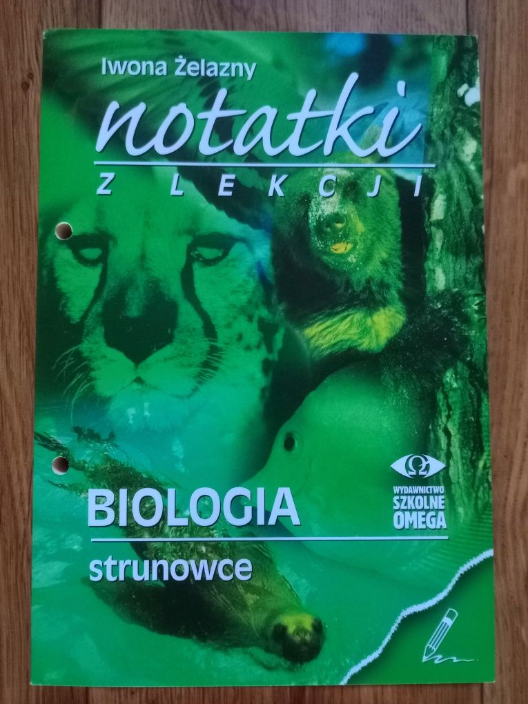 Sprzedam "Notatki z lekcji" Biologia, zestaw dydaktyczny do szkoły!