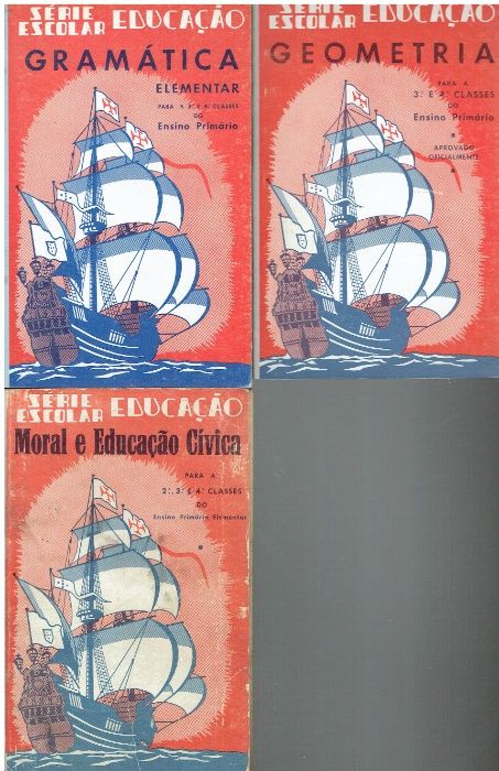 7686 - Ensino - Livros Série Escolar Educação (fac-similados)