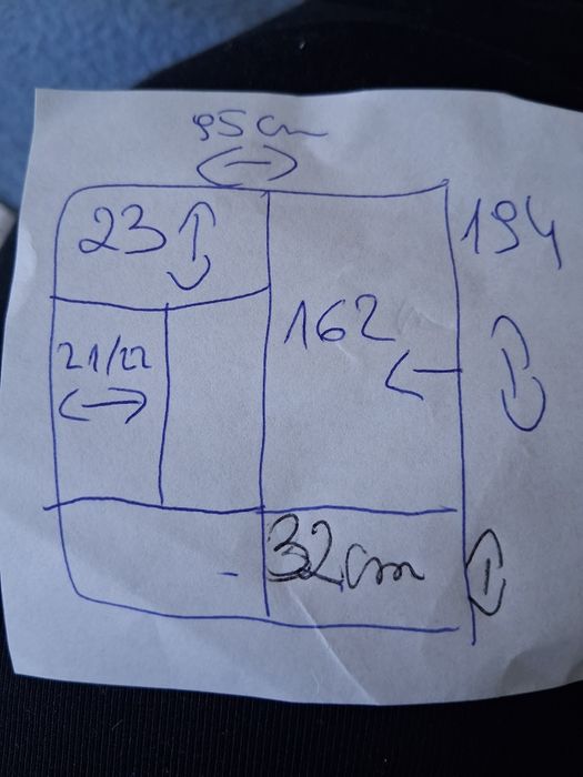 Szafa biała pojemna