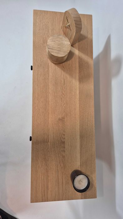 Konsola Dębowa lite drewno