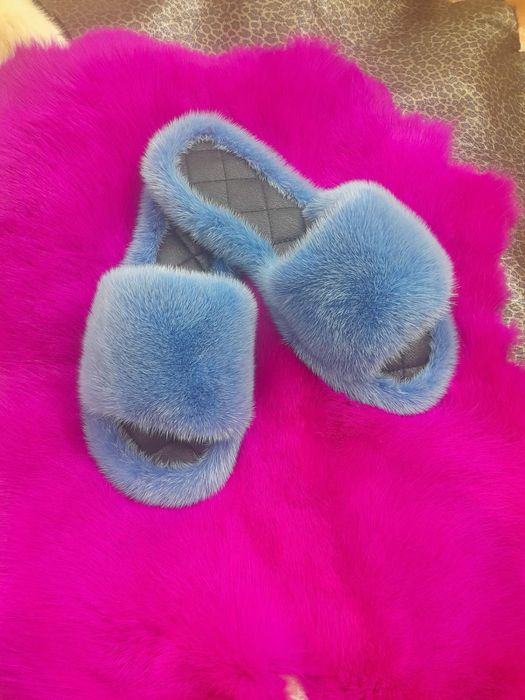 Меховые тапочки Размер 36-40