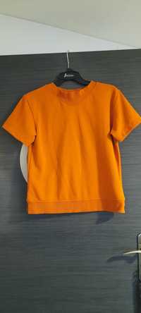 Pomarańczowa bluzeczka ,bluza