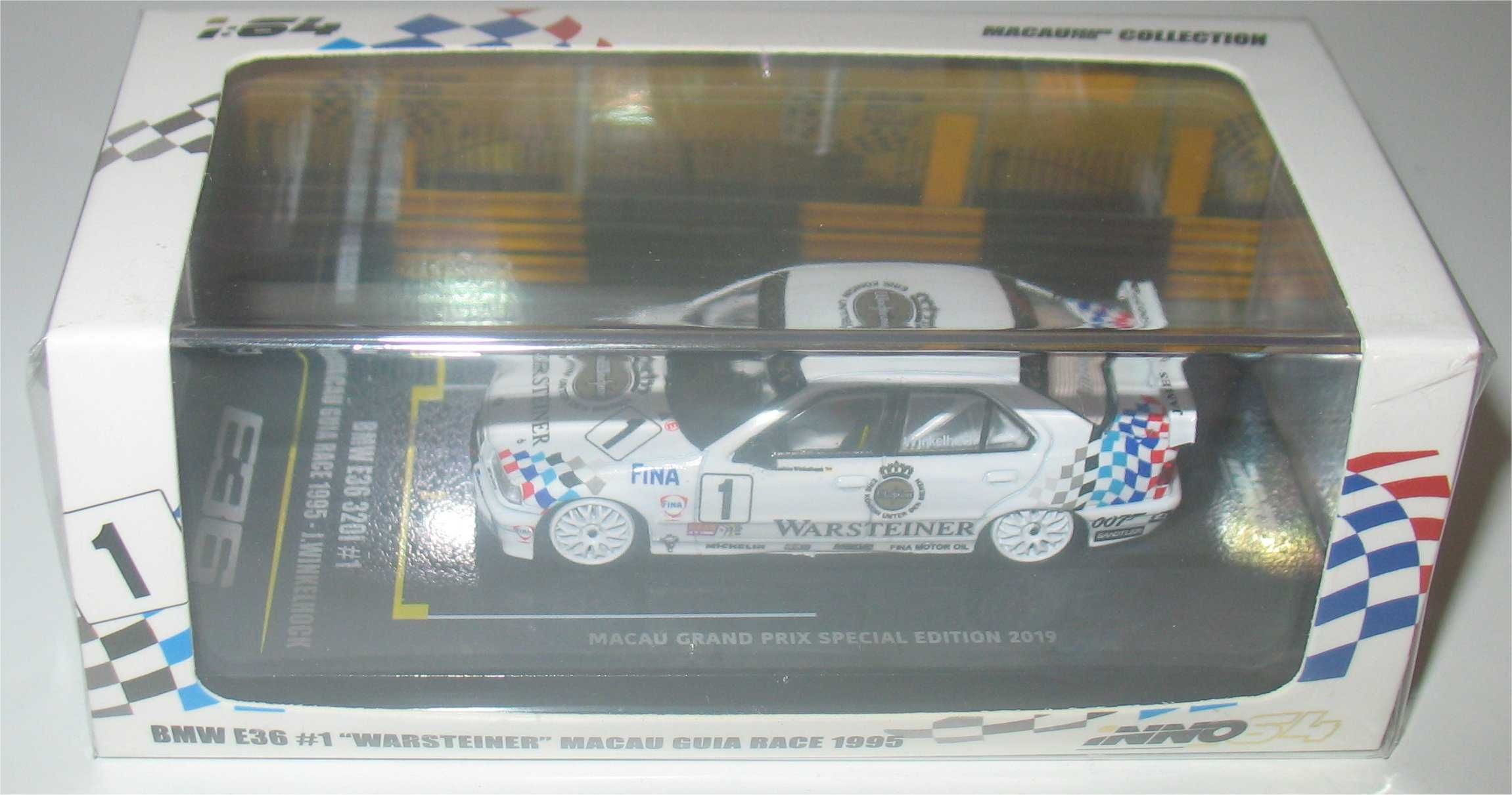 Inno64 - BMW 320i (E36) - Macau Guia Race 1995 - Joachim Winkelhock