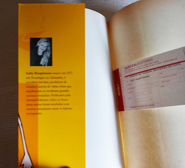 Livro "Homens na cozinha, mulheres no sofá"