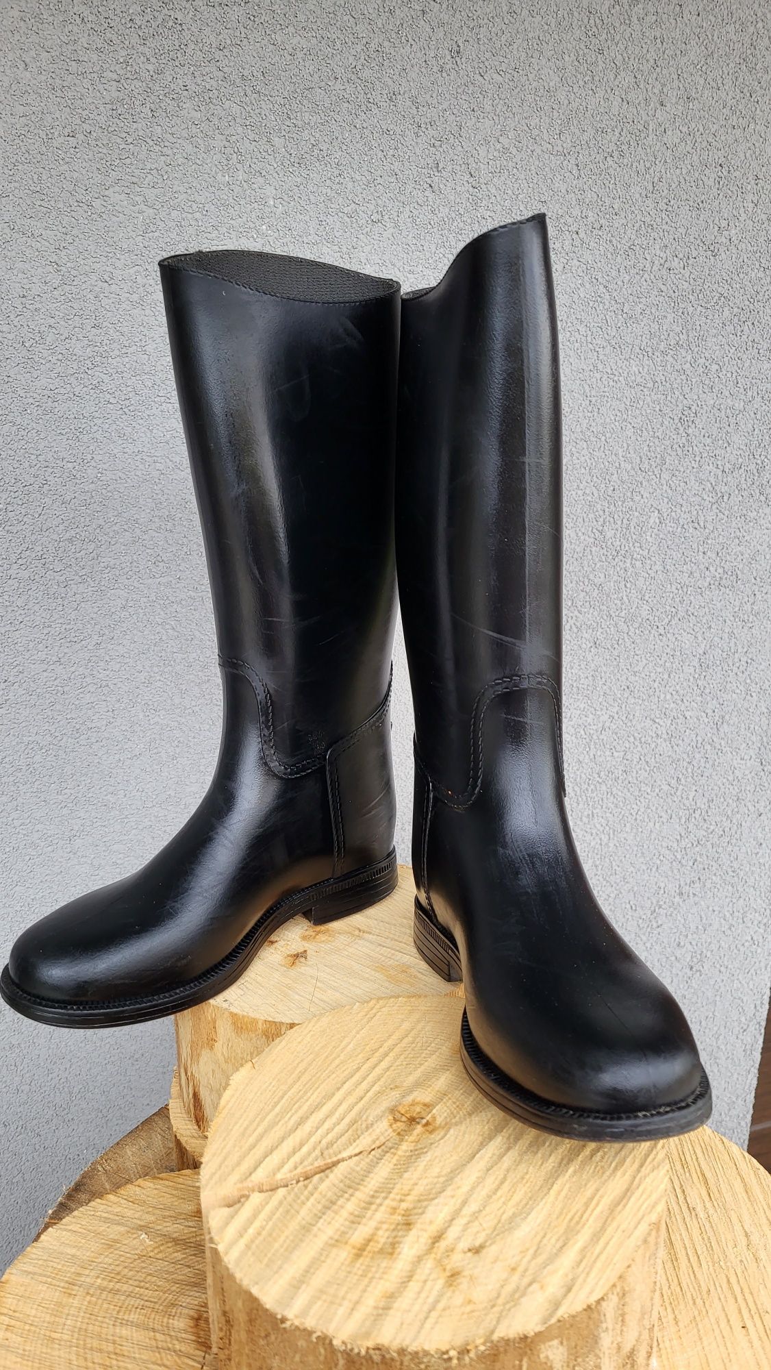 Gumiaki Kalosze Gumowce Decathlon 33 oficerki stan bdb