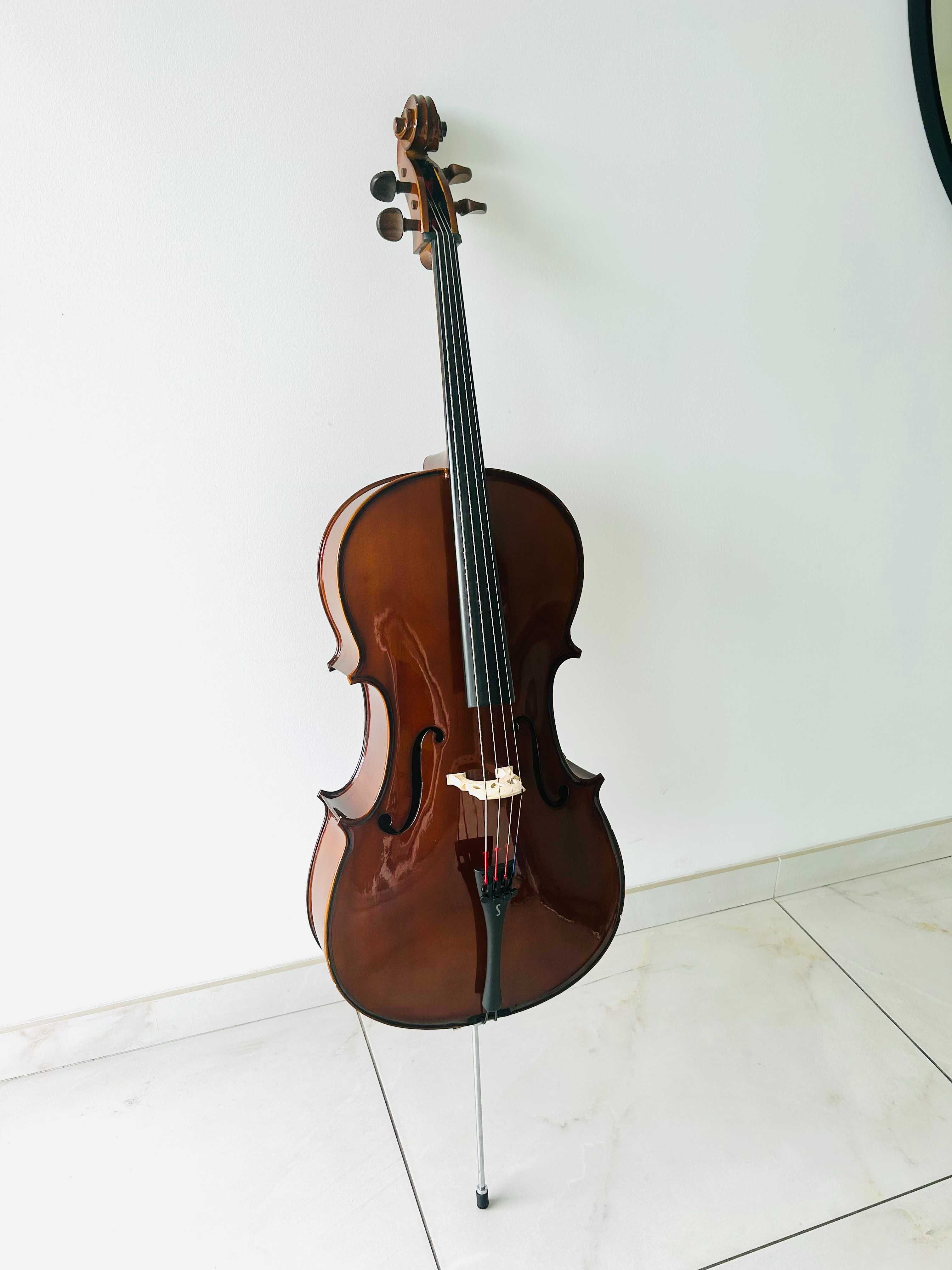 Violoncelo 1/2 Stentor Student I com arco e saco (zona do Porto)