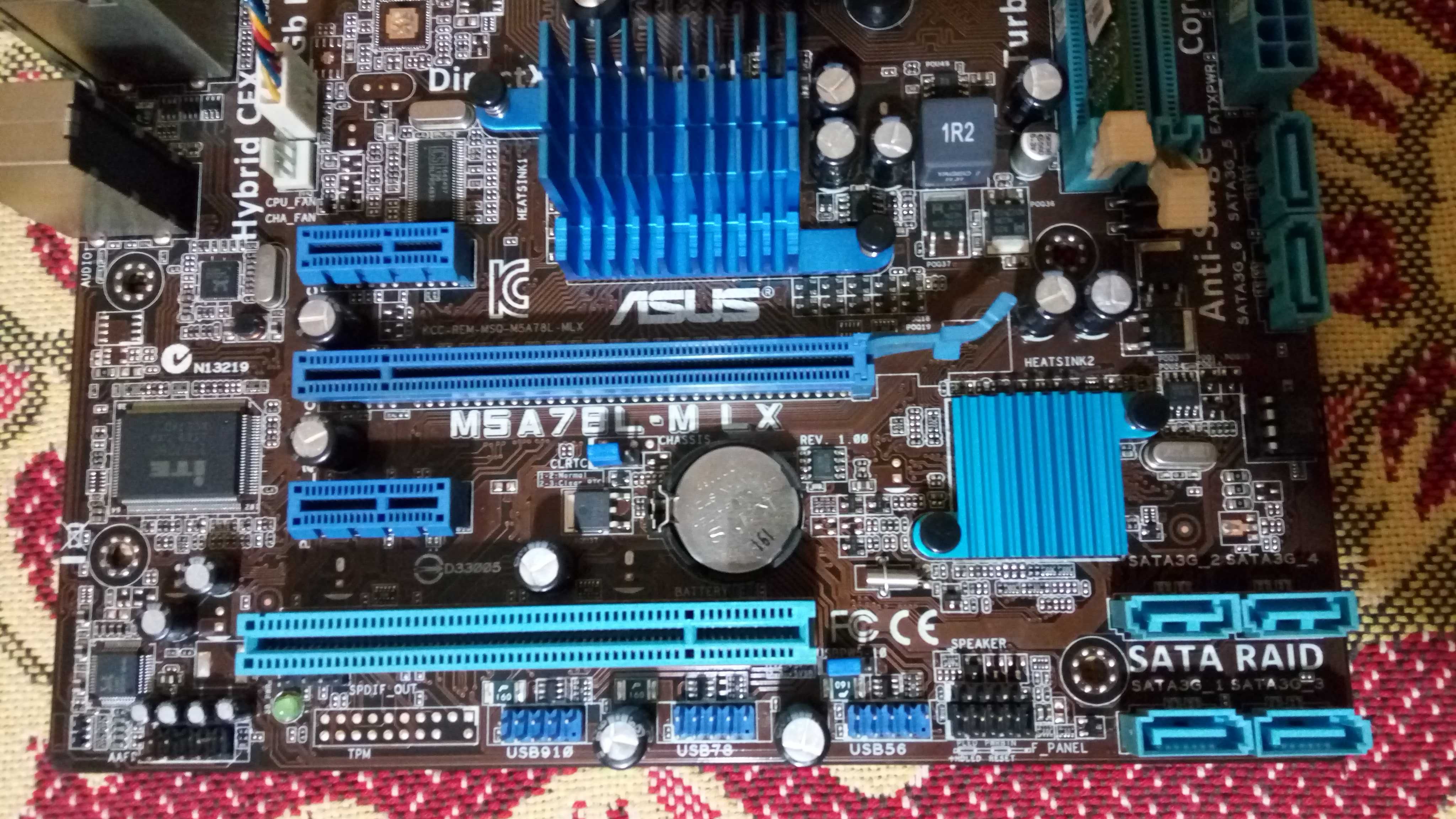 Комплект Athlon ll x3 455 (Phenom ll x4 B55)+мать AM3+память 2Gb
