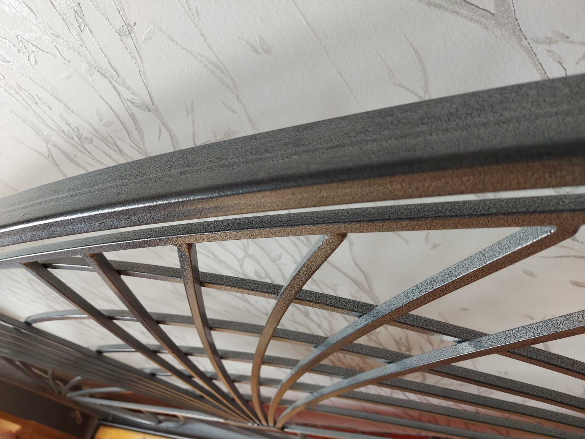 Łóżko metalowe 160x200 z materacem