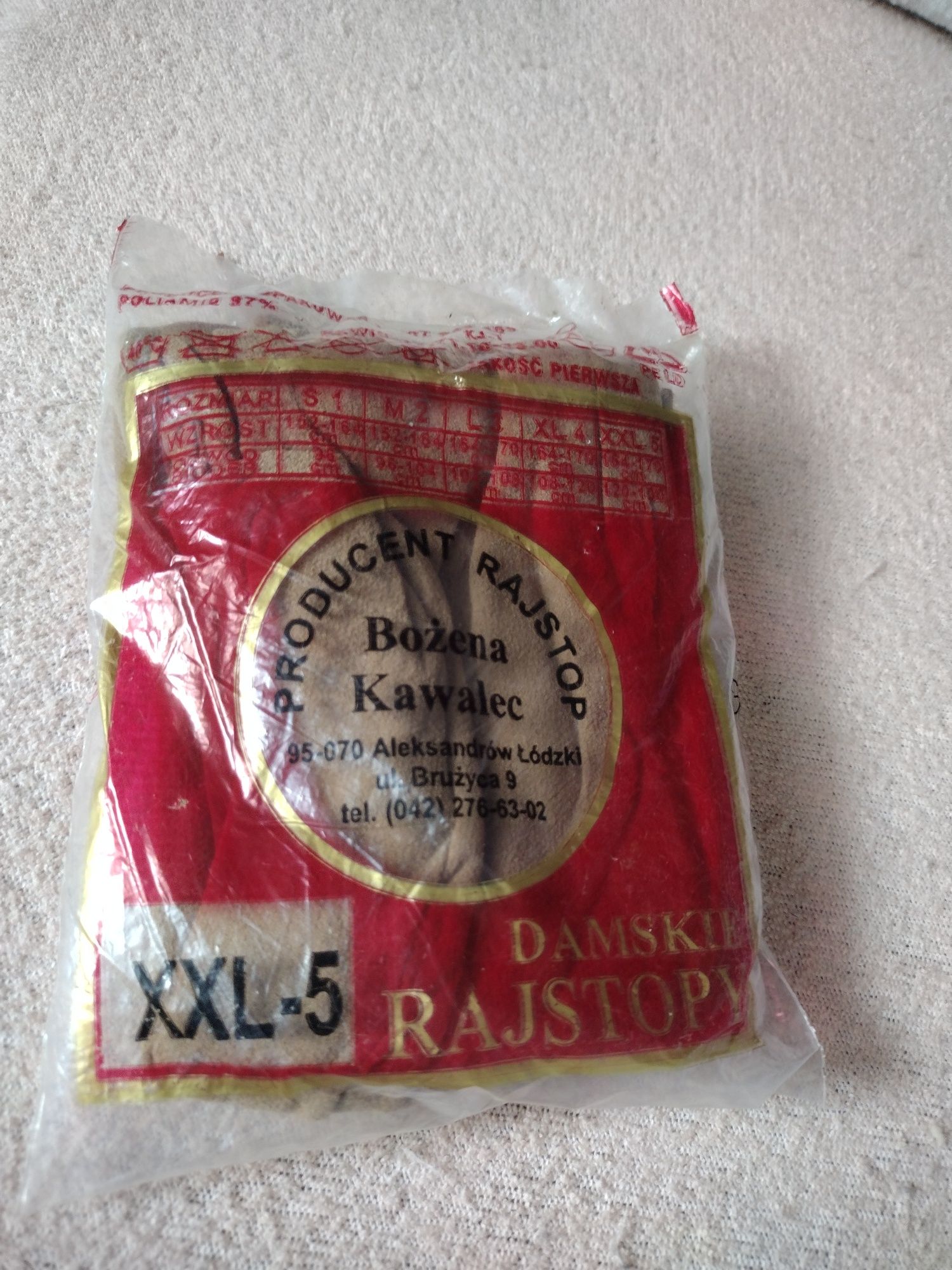 Nowe Rajstopy PRL