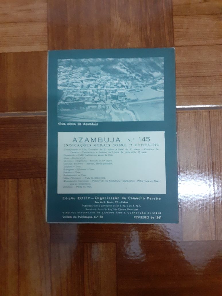 Mapa/ roteiro ROTEP, Azambuja