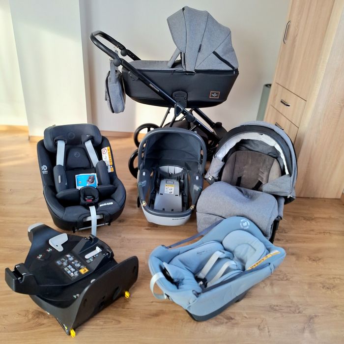 Wózek 3w1  plus baza obrotowa