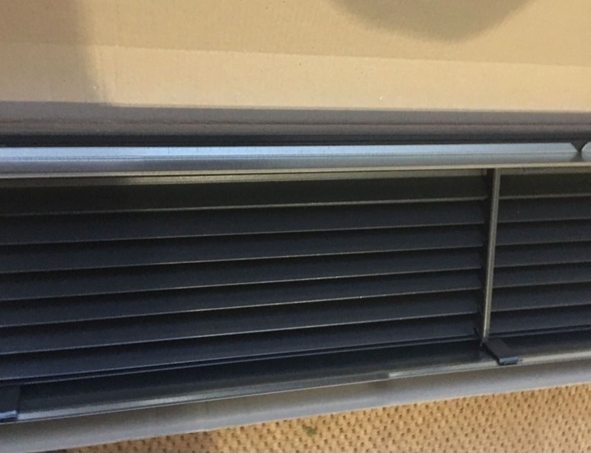 Kratka metalowa fresh wentylacyjna grafitowa 17/70