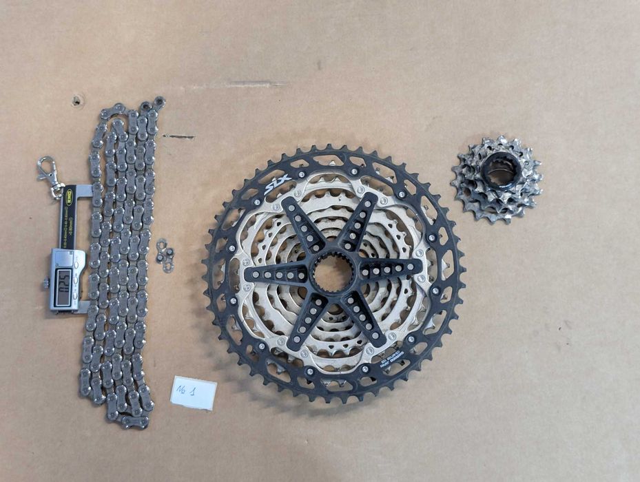 Komplet kaseta + lacuch 12S SLX 0.25 mm