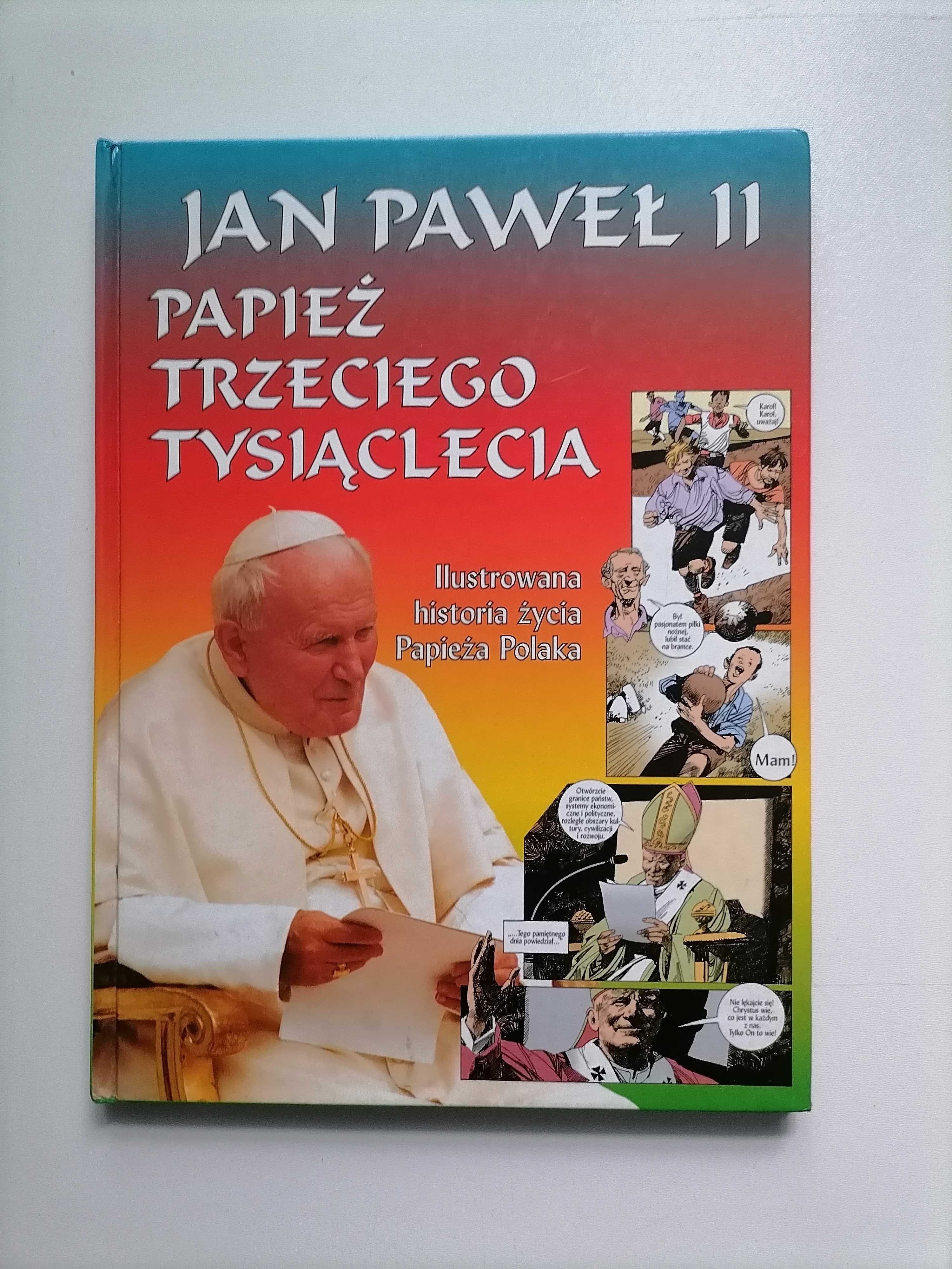 Komiks Jan Paweł II Papież trzeciego tysiąclecia ilustrowana historia.