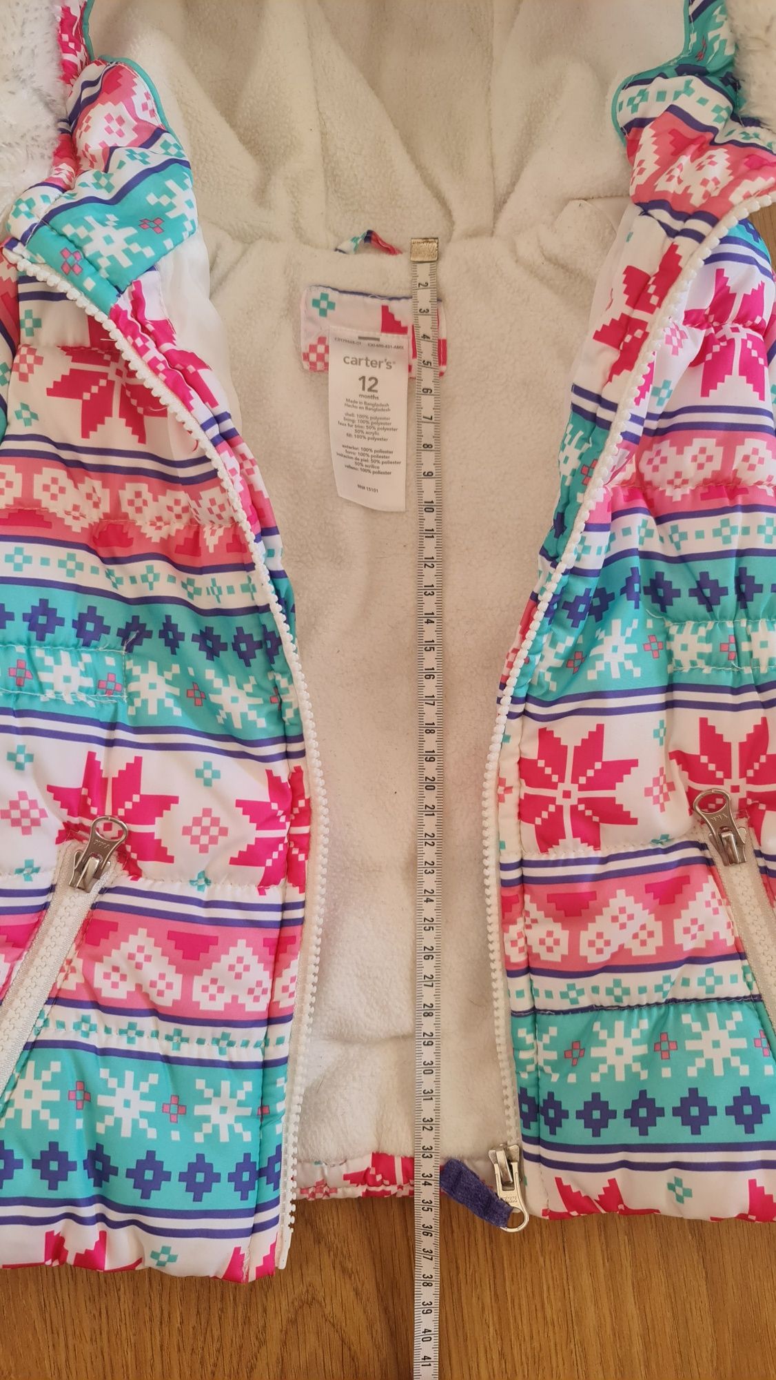 Зимние комбинезоны carters с курткой от 1 до 2 лет