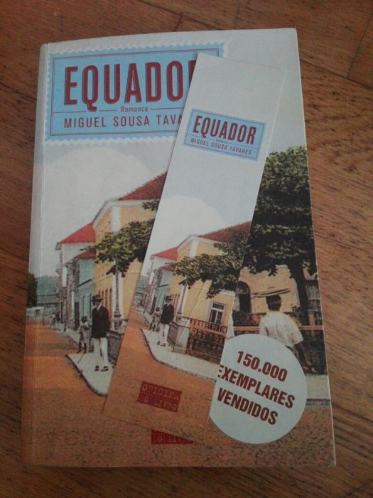 Livro "Equador" de Miguel Sousa Tavares