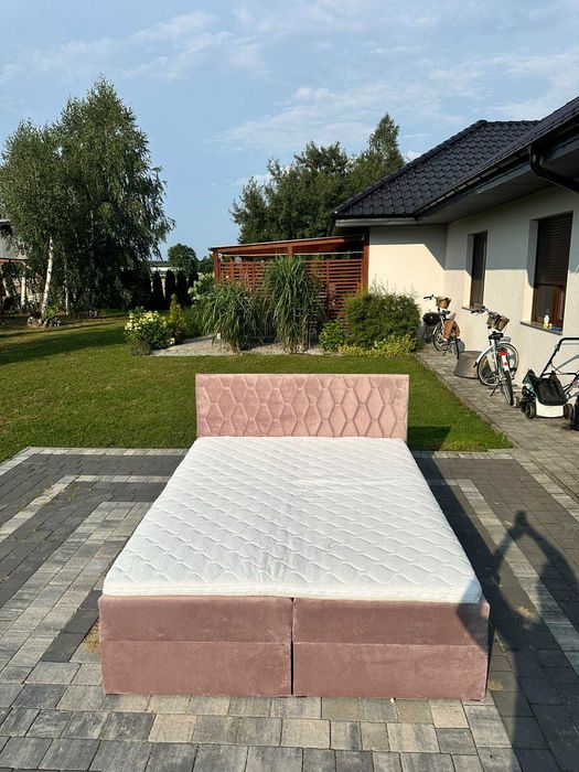 Łóżko tapicerowane  PARIS 160x200 z pojemnikiem NOWE od producenta