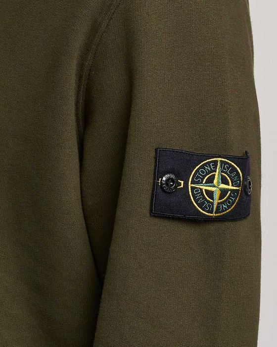 Світшот STONE ISLAND 62720 Half-Zip Sweatshirt Olive