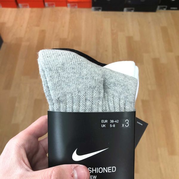 Комплект‼️Носки Шкарпетки Nike Value Crew Jordan (S - XL) (SX4508-965)