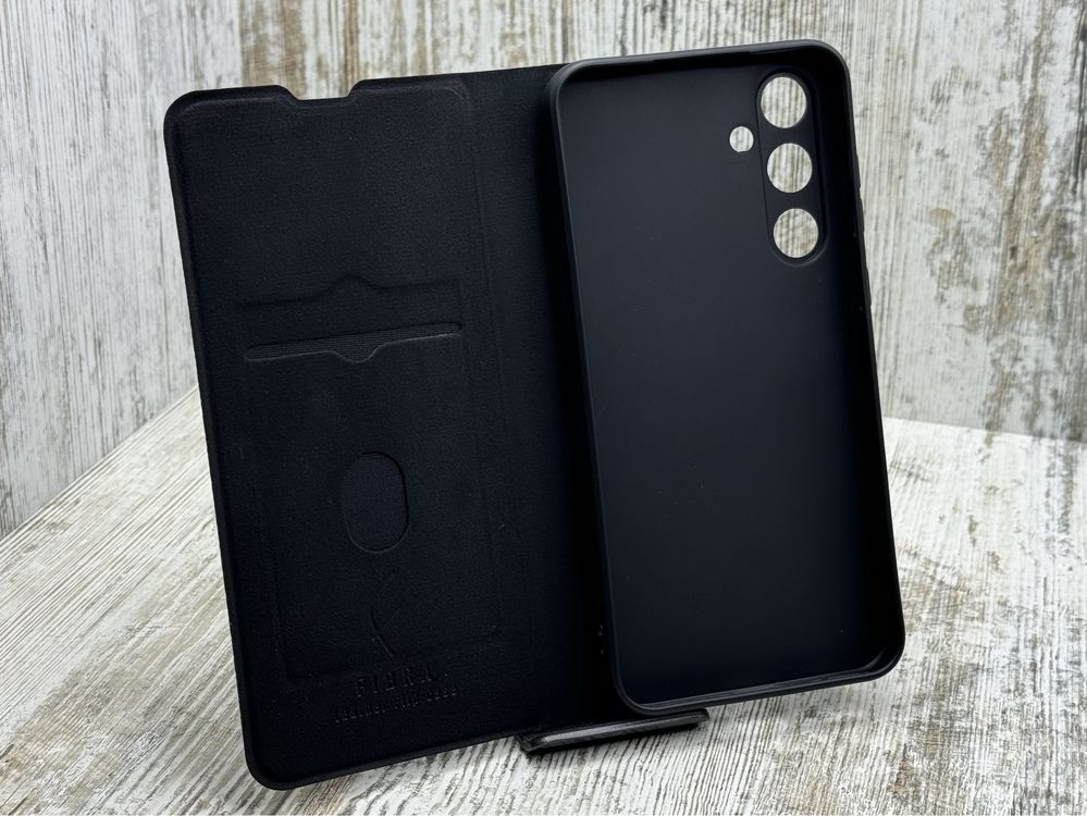 Чехол книжка Fibra Leather на Samsung A35/ A55