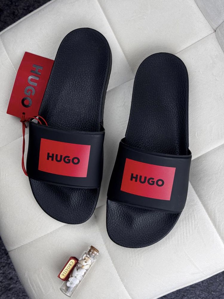 ОРИГІНАЛ | Hugo Boss хуго босс тапочки шльопки вьєтнамки мужские чолов