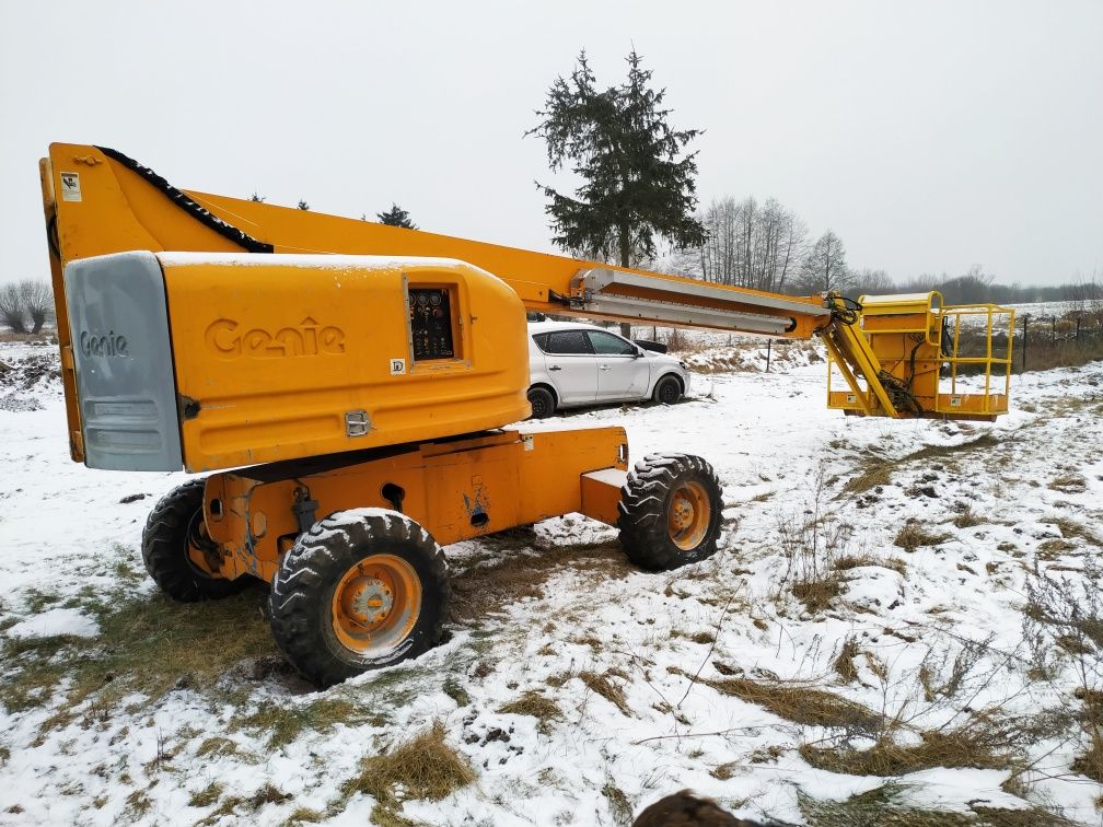 Podnośnik koszowy teleskopowy zwyżka Genie s45 jak Jlg 460aj, zamiana