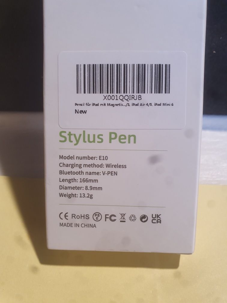 Rysik do iPada Stylus Pen E10 Ołówek do iPada (2. generacji), magnetyc