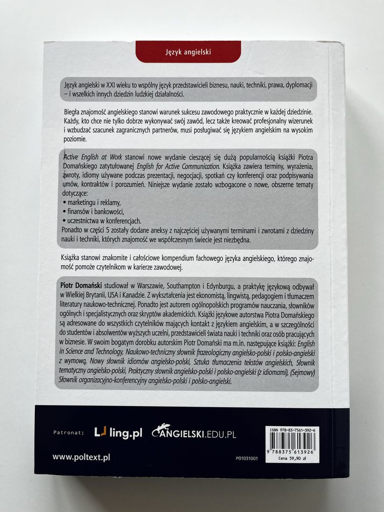 Książka - Active English at Work