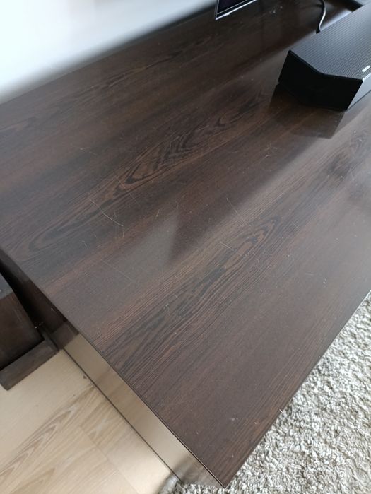 Zestaw mebli - komoda, szafka wisząca, witryna barek