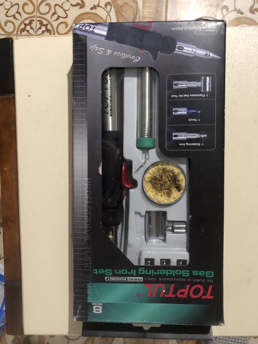 Газовий паяльник Toptul EGAE0801