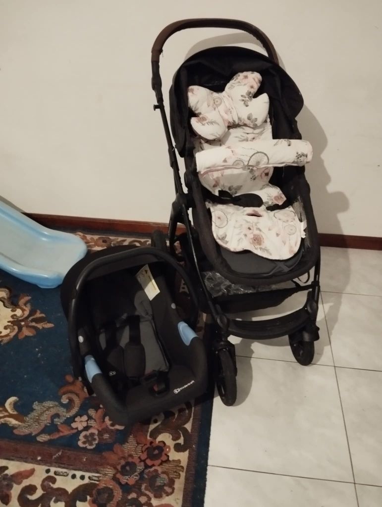 Carrinho de Bebé Trio Kindercraft 3 em 1