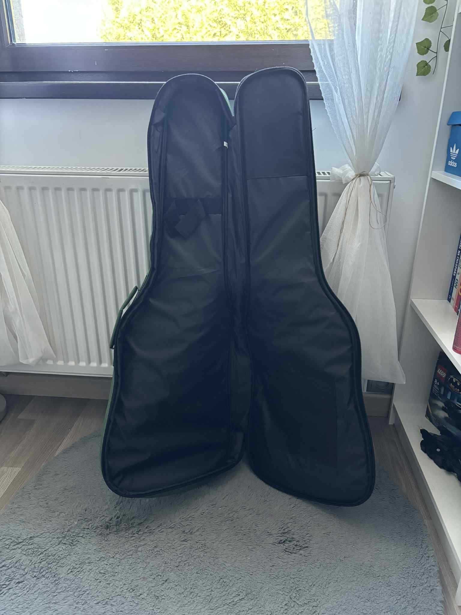 Gitara BE JOE ATLANTA GE-288 TBS + Fender Mustang LT25 + pokrowiec
