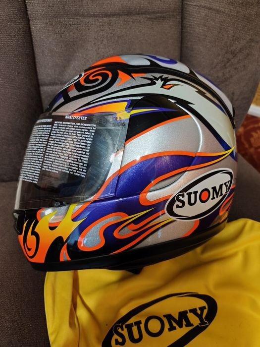 Мотошлем suomy spec 1r fazer gun S шлем Шолом новый agv arai ls2 icon