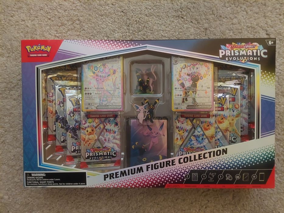 Prismatic Evolutions Premium Figure Collection [Novo, Selado]