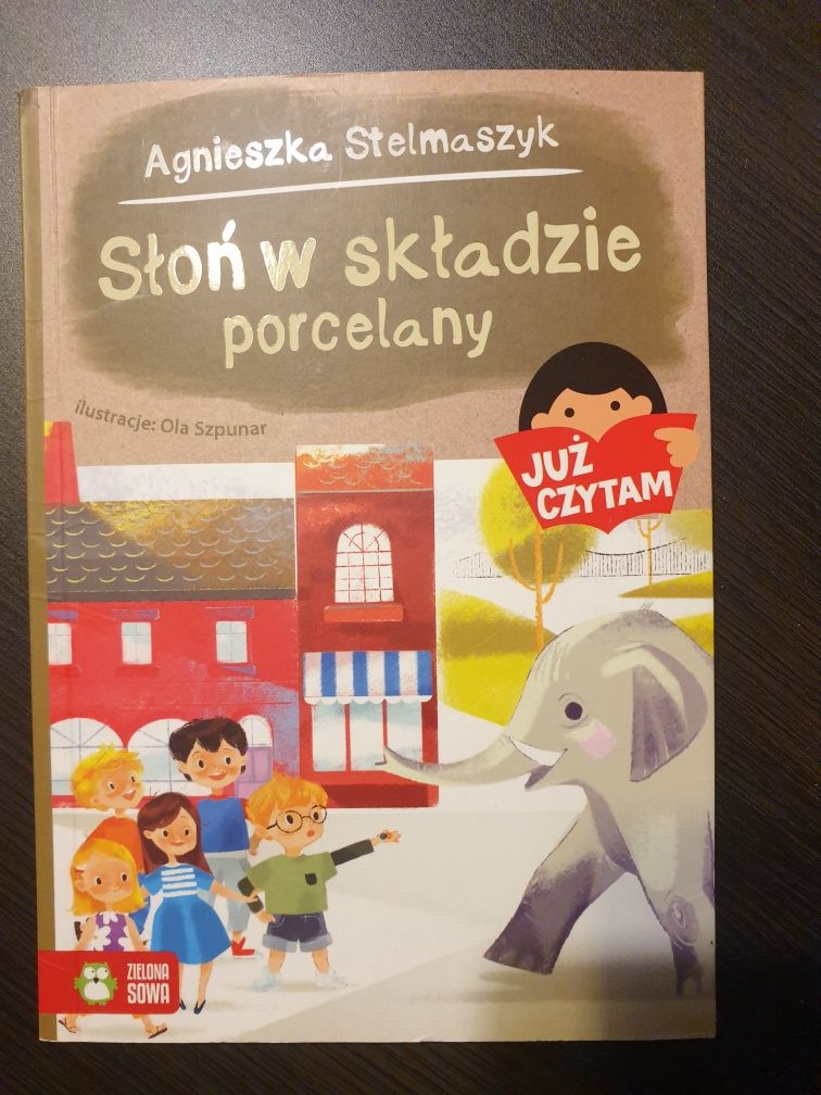 Słoń w składzie porcelany książka