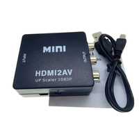 Переходник конвертер HDMI в AV (RCA,тюльпан)