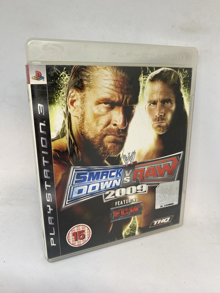 Gra Smackdown vs Raw 2009 PS3 Sony Play Station 3 pudełkowa ps3