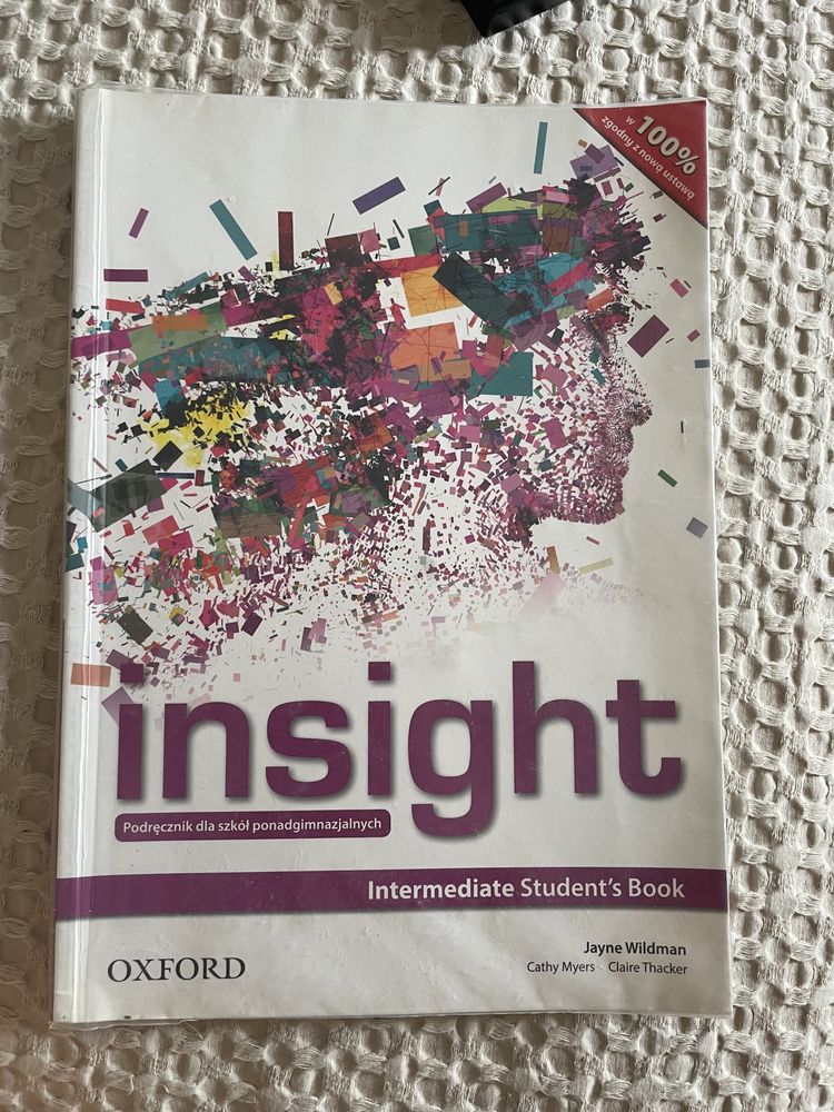 Język angielski, insight Intermediate Students book