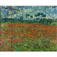 “Campo de papoilas” de Vincent van Gogh