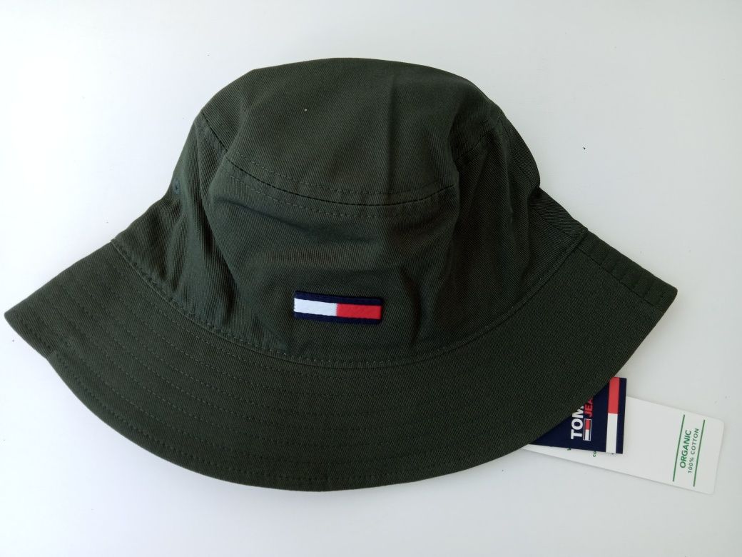 Nowy oryginalny kapelusz bucket hat Tommy Hilfiger