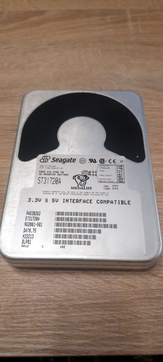 Dysk twardy Seagate Medalist ST31720A